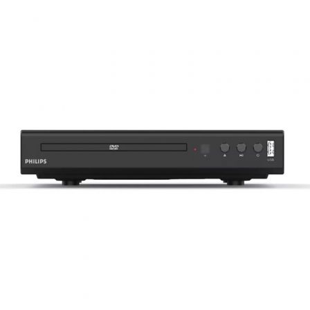 Philips TAEP200/16 Reproductor DVD con Conexión USB y HDMI, Reproduce CD, DVD, DVD±R/RW, DivX, MP3, JPG, Ajuste Pantalla, Procesado 12 bits